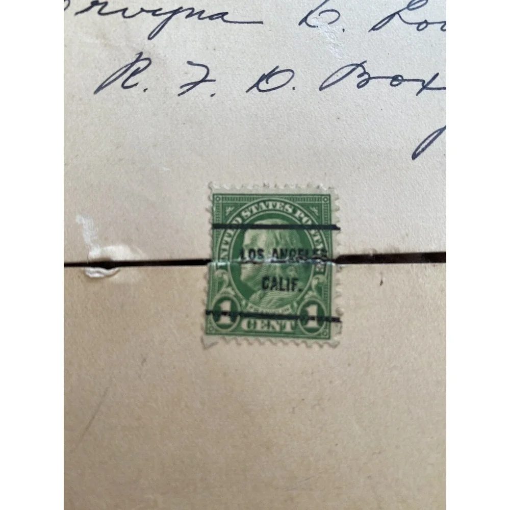 Antique Historic PostCard ADVERTISING